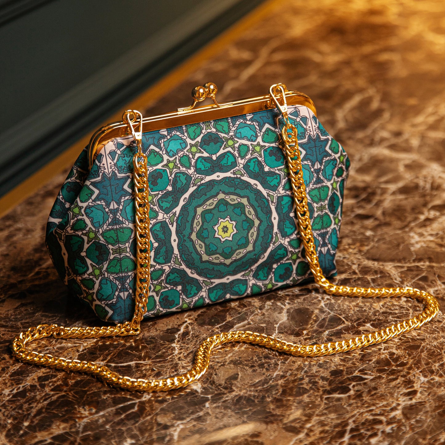 Emerald Heart Bag