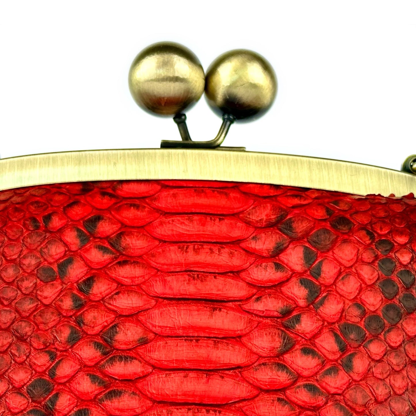 Red Python Bag