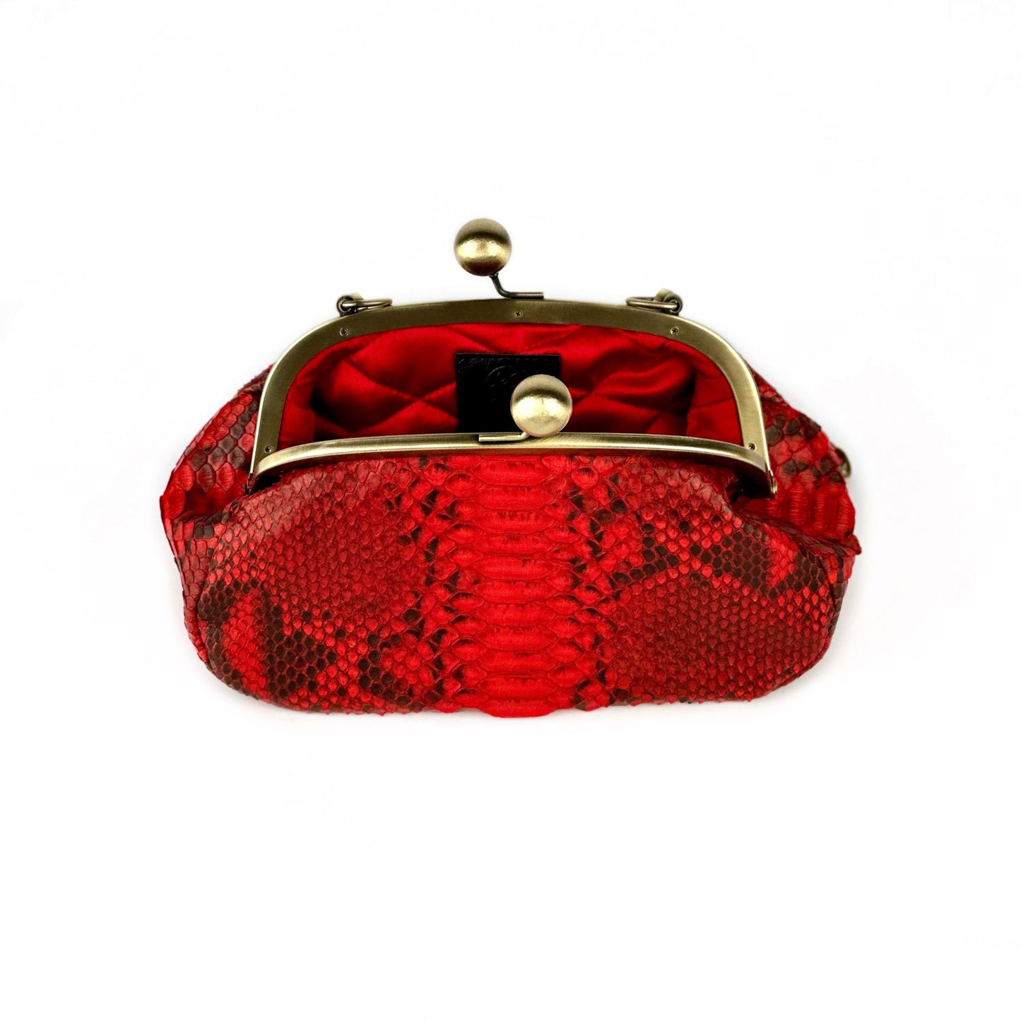 Red Python Bag