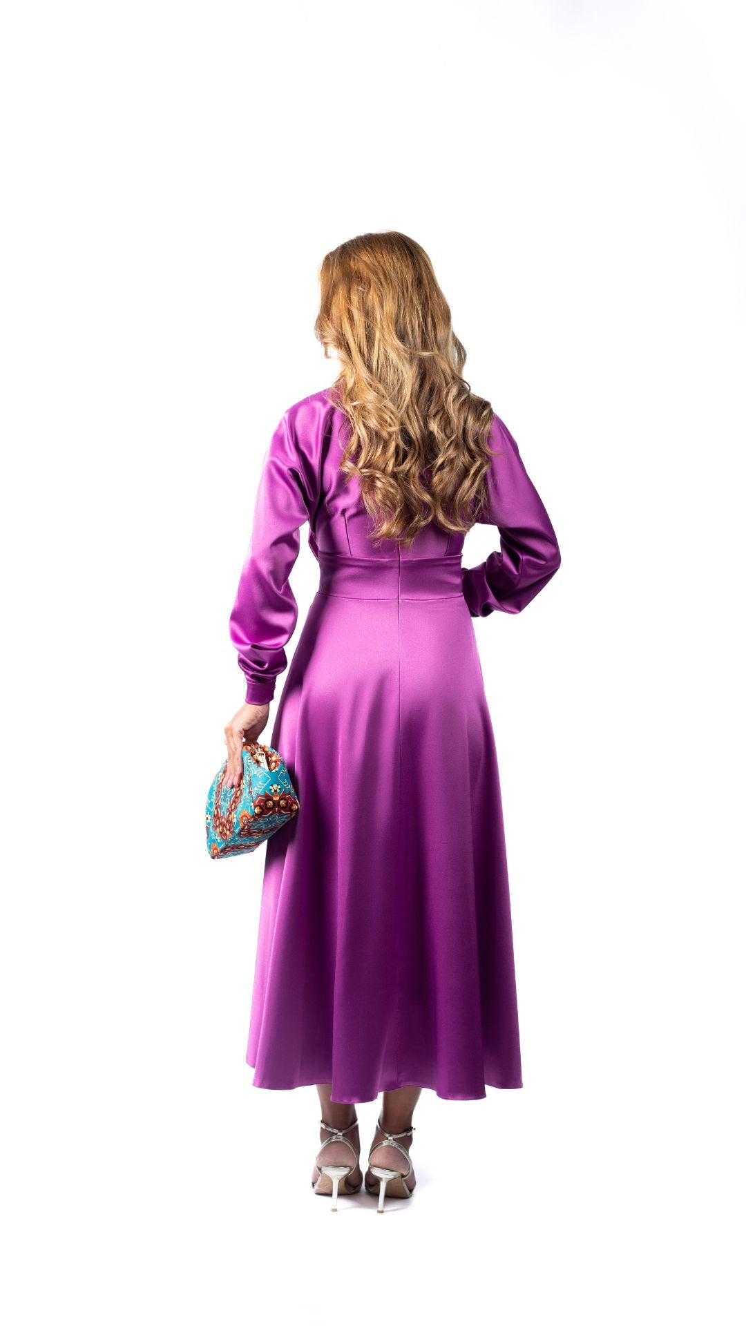 Midi Dress with Bow