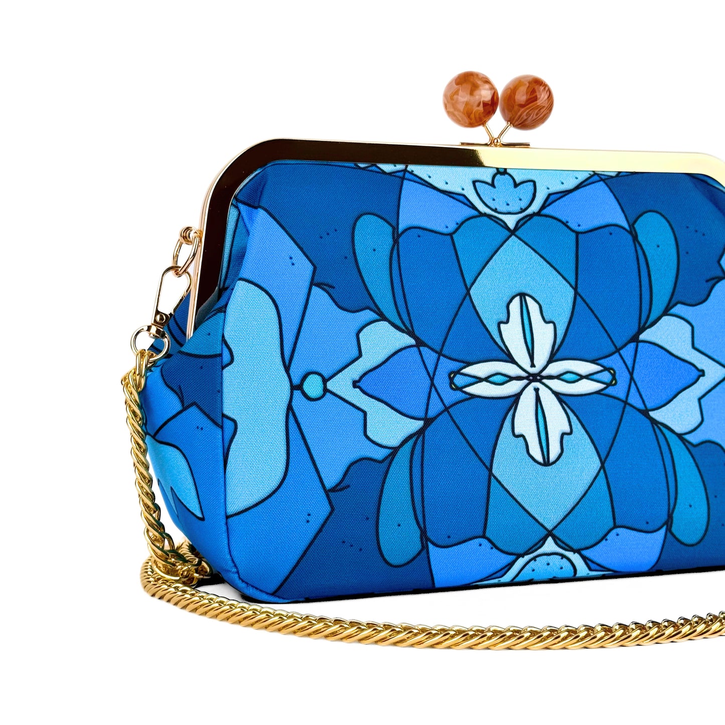 Blue Blossom Bag L