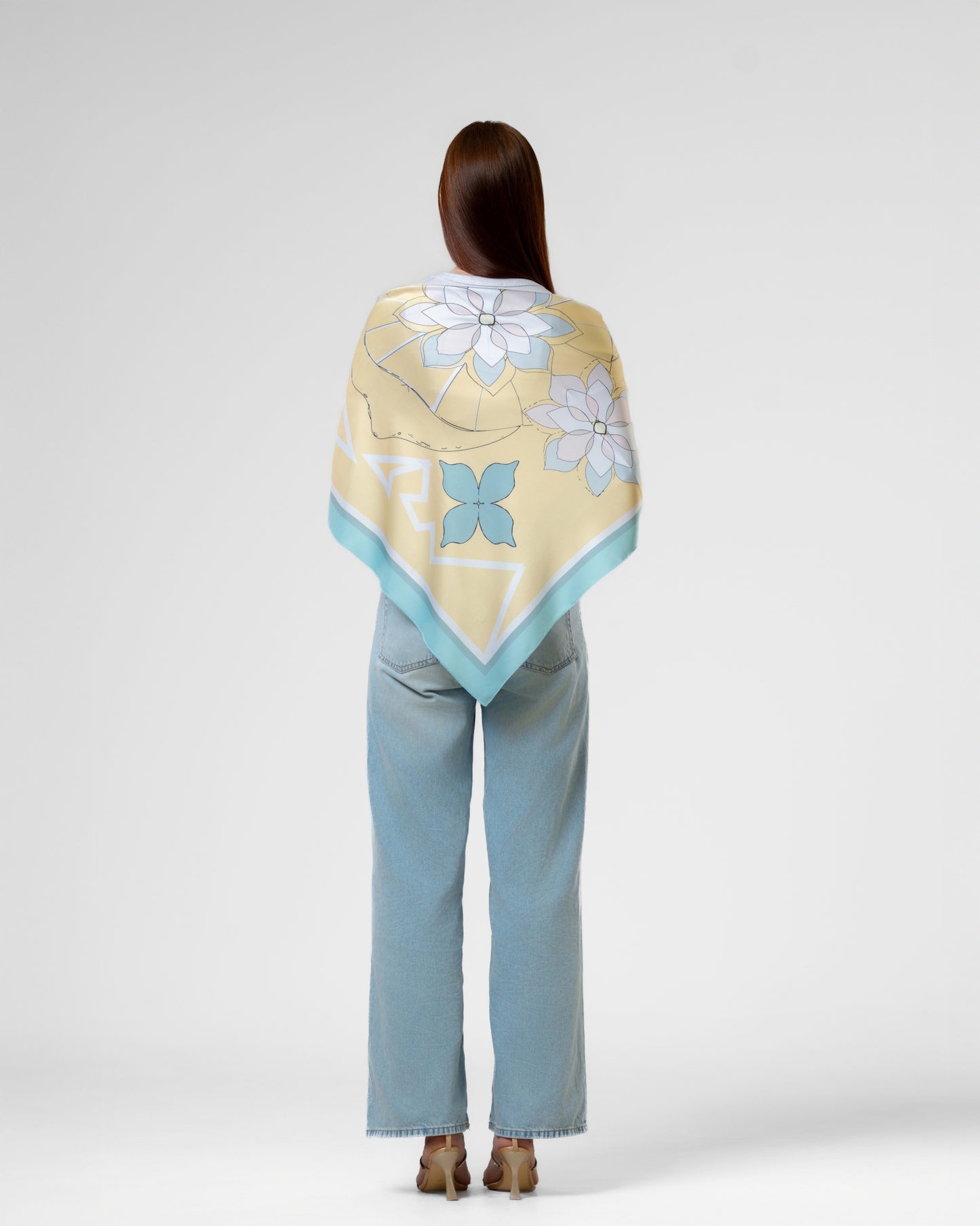 Lemon Scarf in Yellow