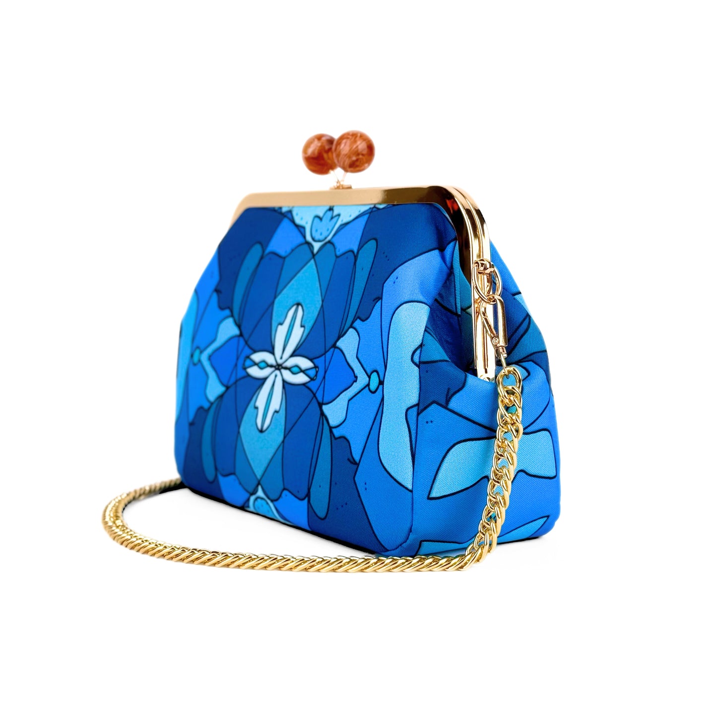 Blue Blossom Bag L