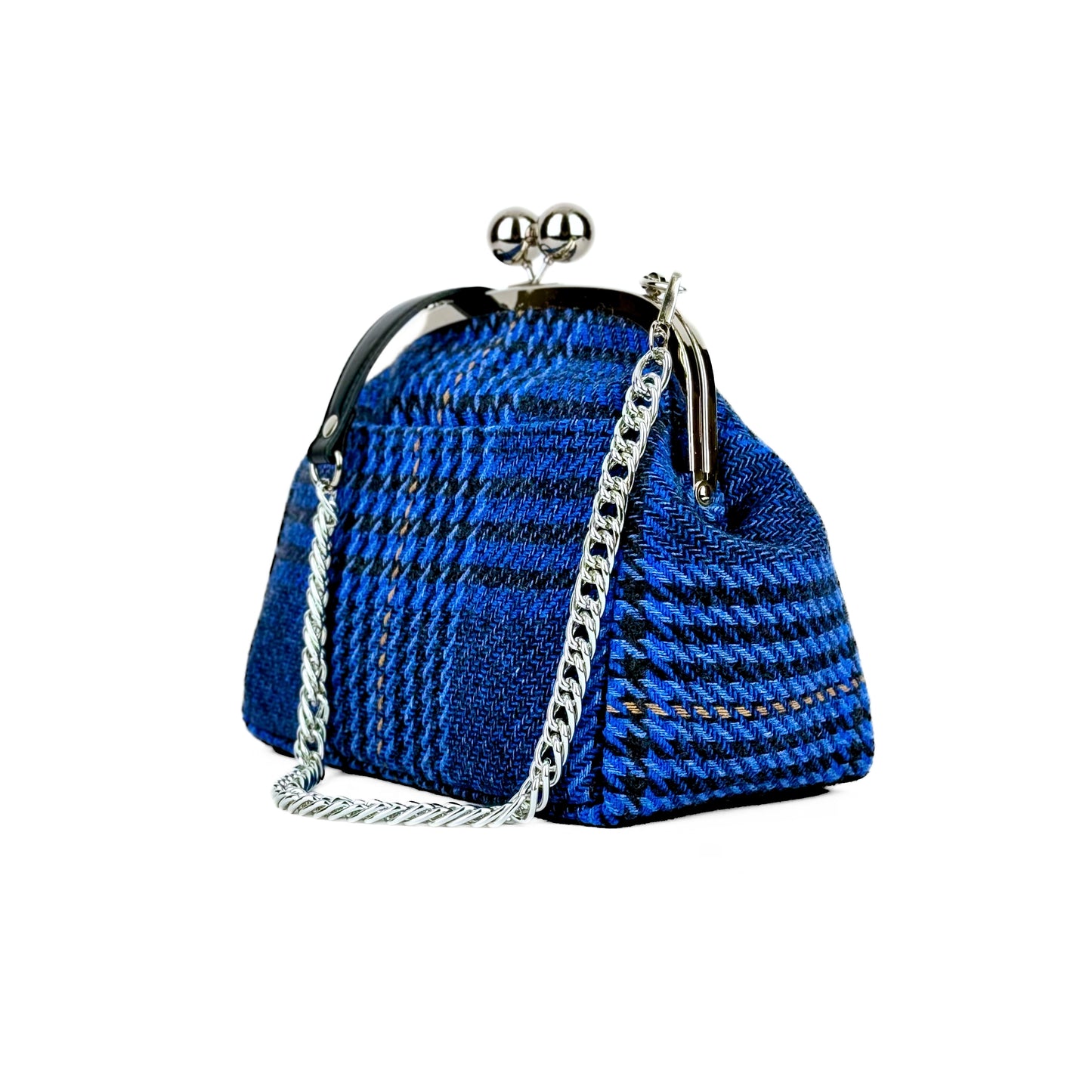 Blue Wool Bag