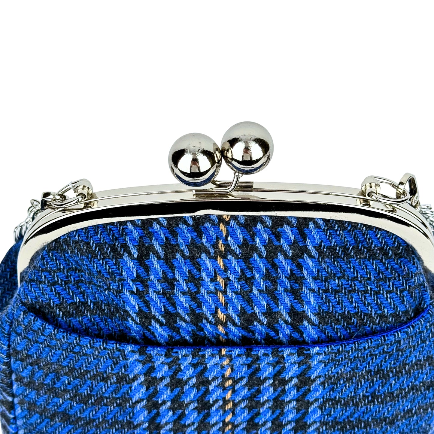 Blue Wool Bag