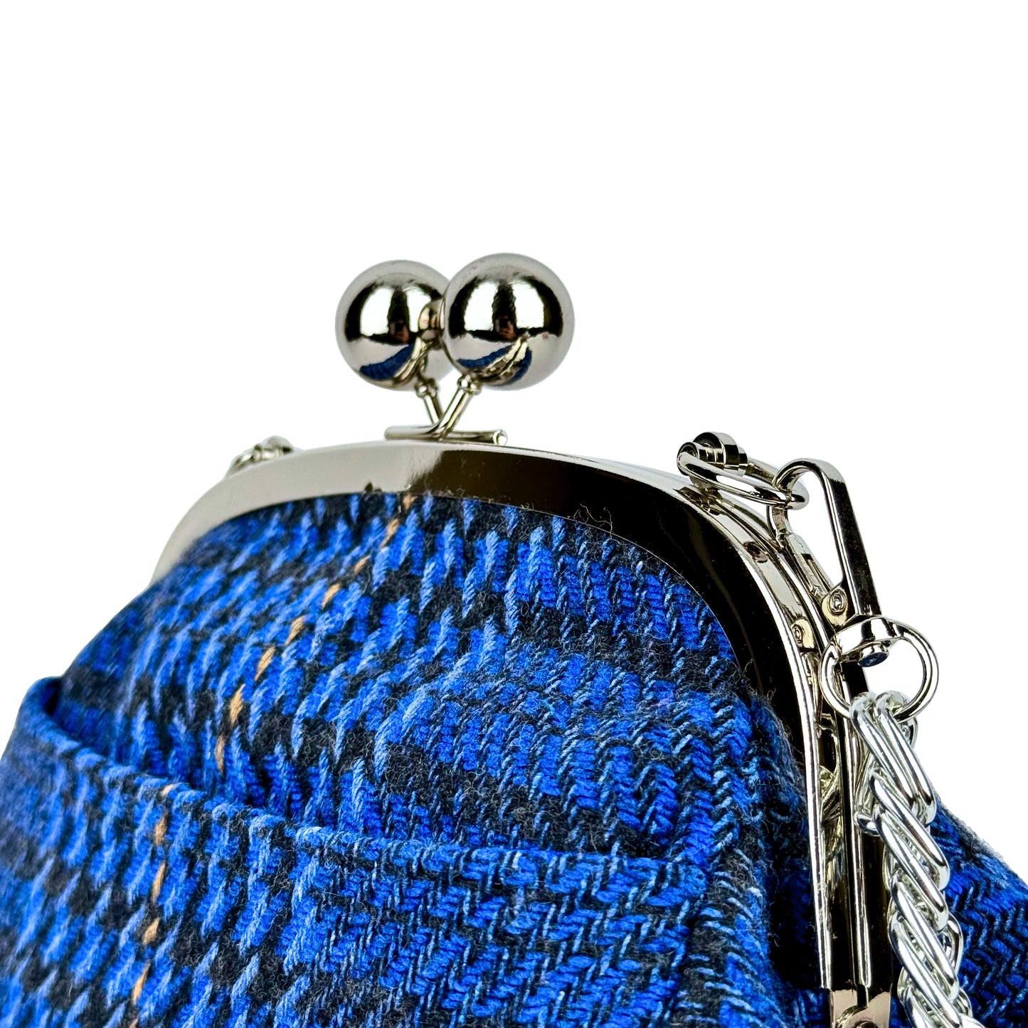 Blue Wool Bag