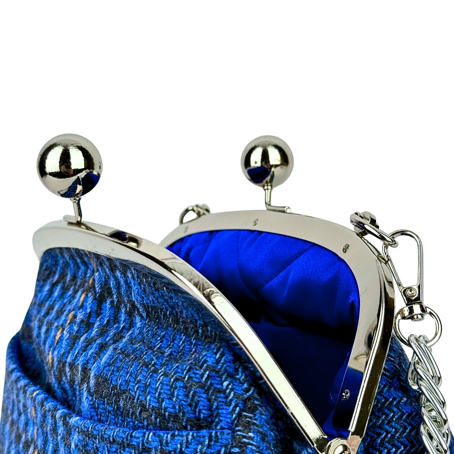 Blue Wool Bag