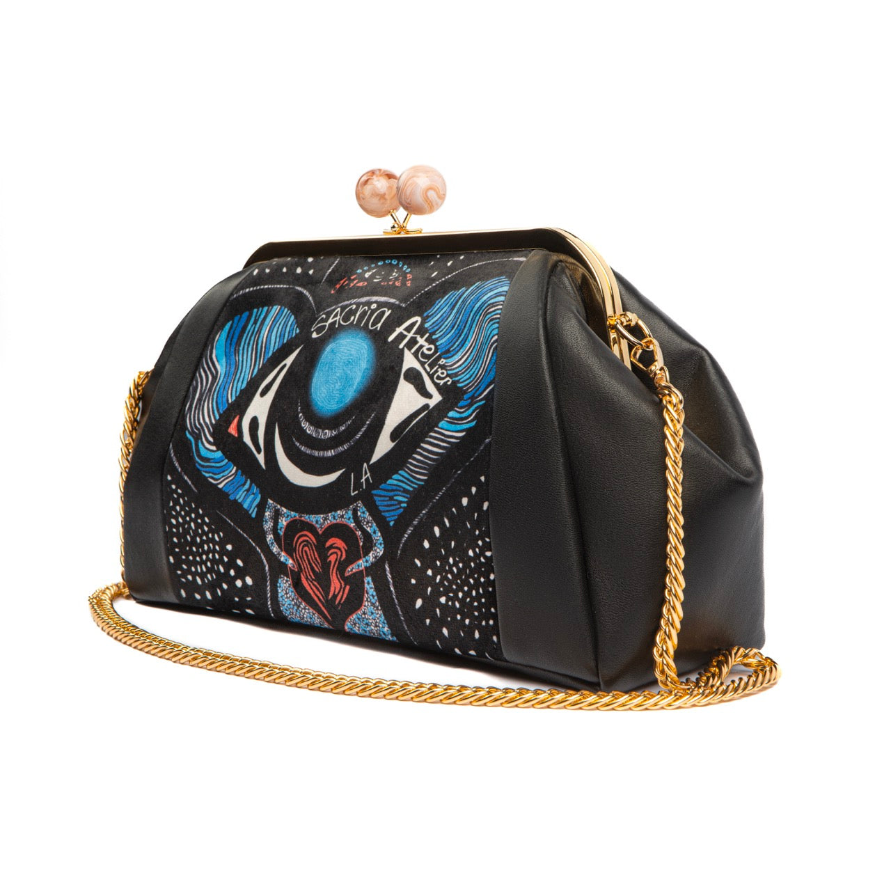 Romantic Gaze Leather Bag