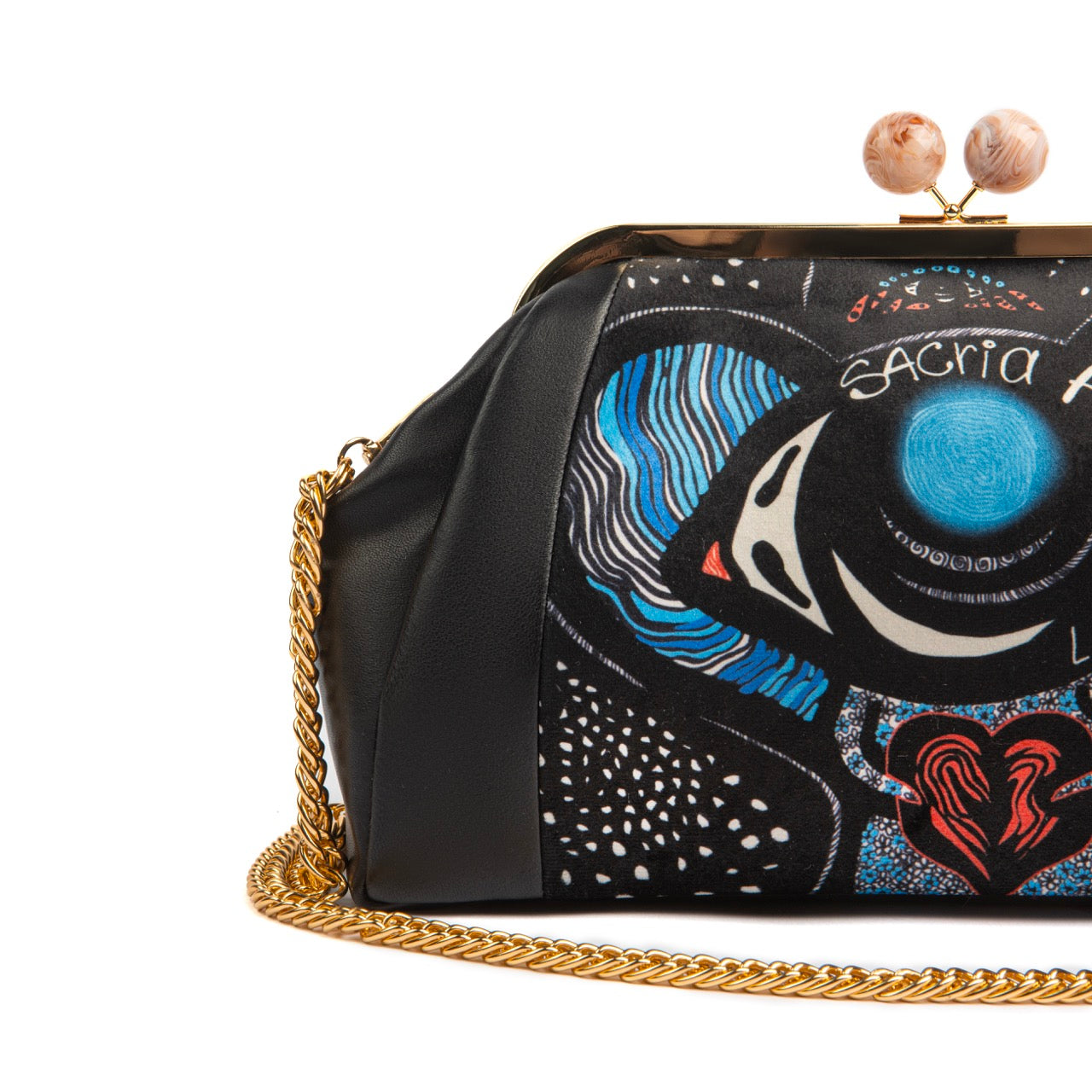 Romantic Gaze Leather Bag