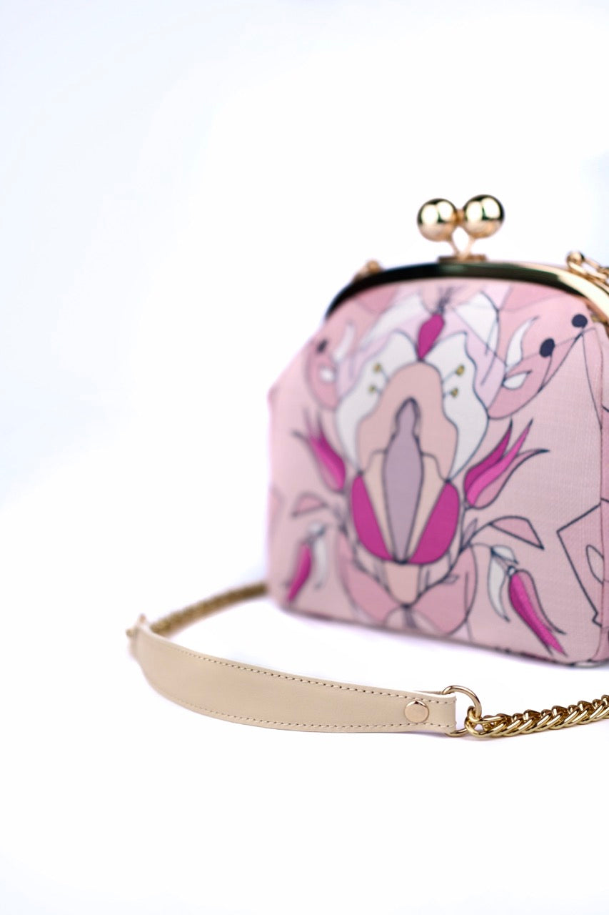 Pink Orchid Bag