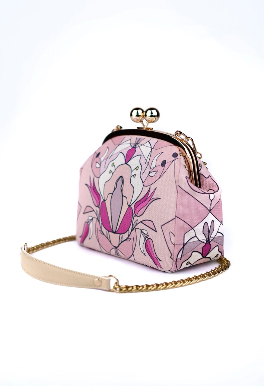 Pink Orchid Bag