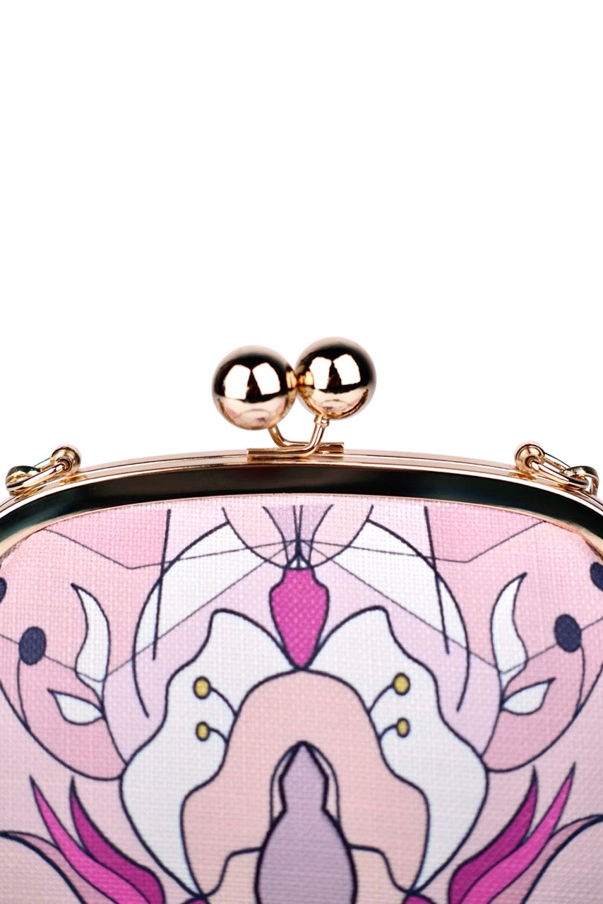 Pink Orchid Bag
