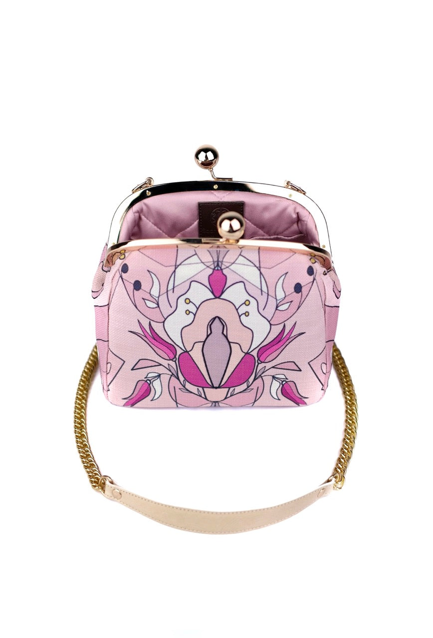 Pink Orchid Bag
