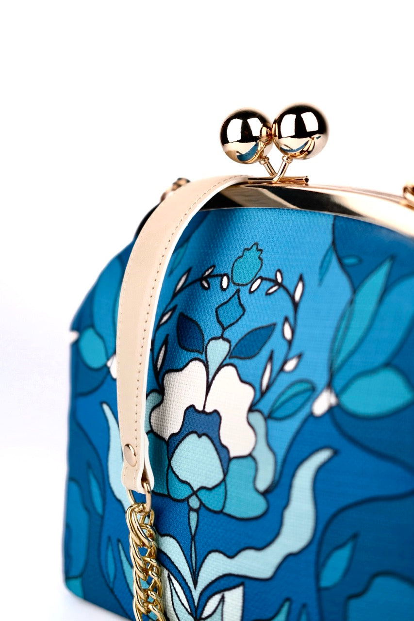 Blue Orchid Bag