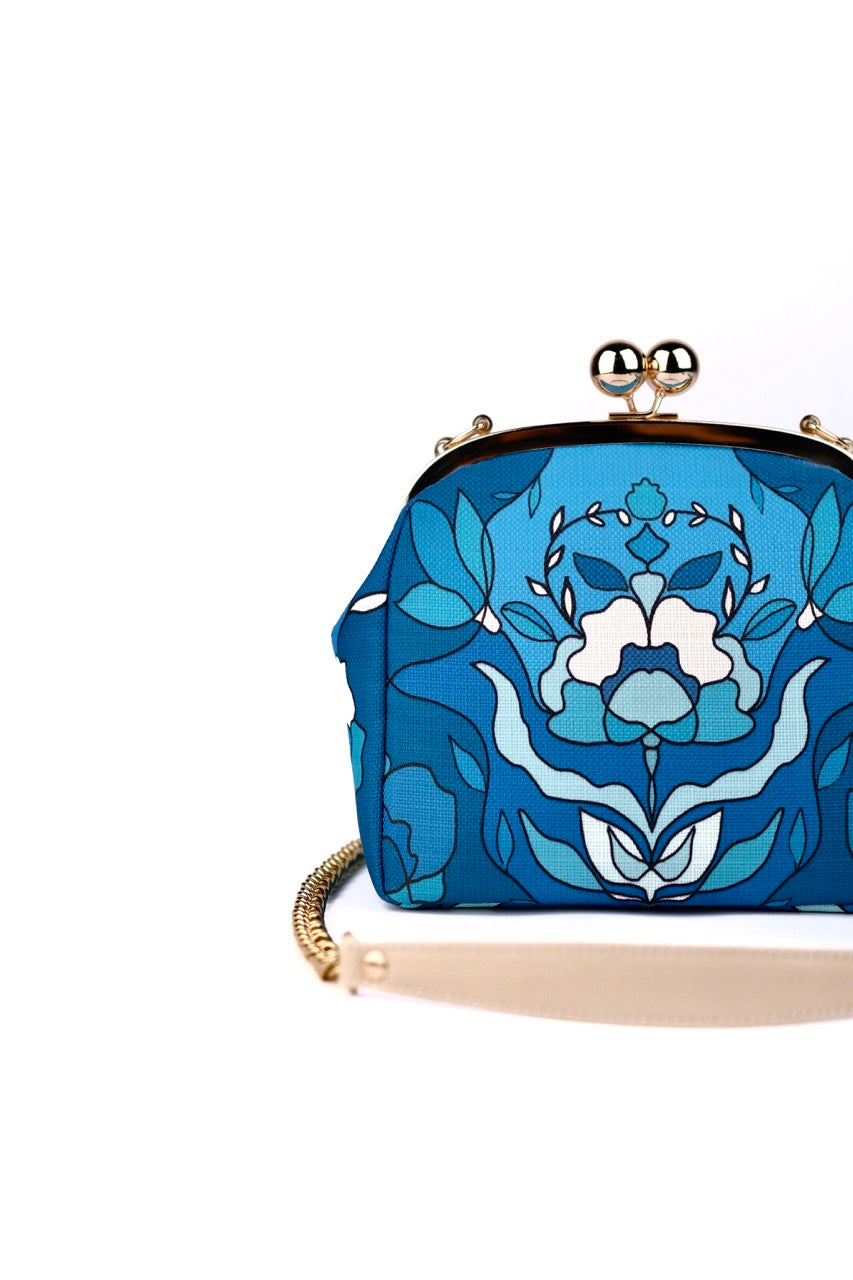 Blue Orchid Bag