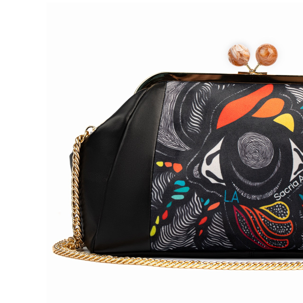 Passionate Gaze Leather Bag