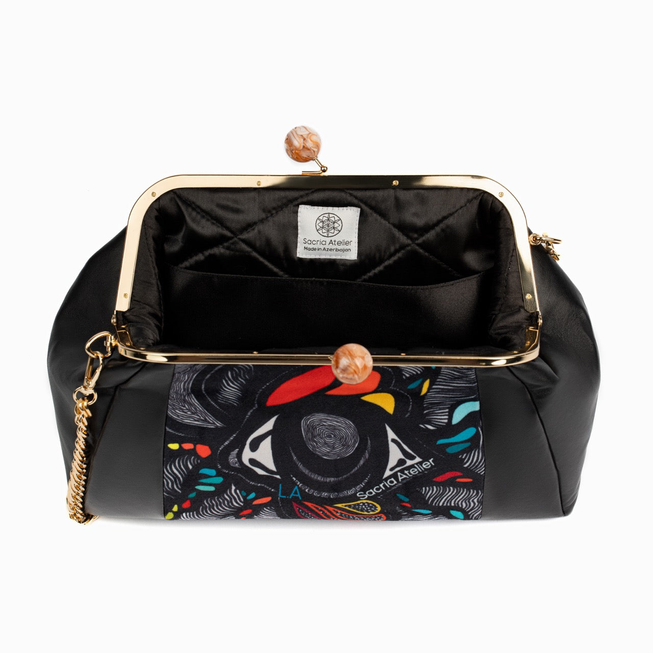 Passionate Gaze Leather Bag