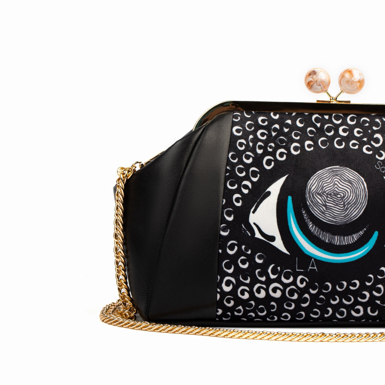 Admiring Gaze Leather Bag