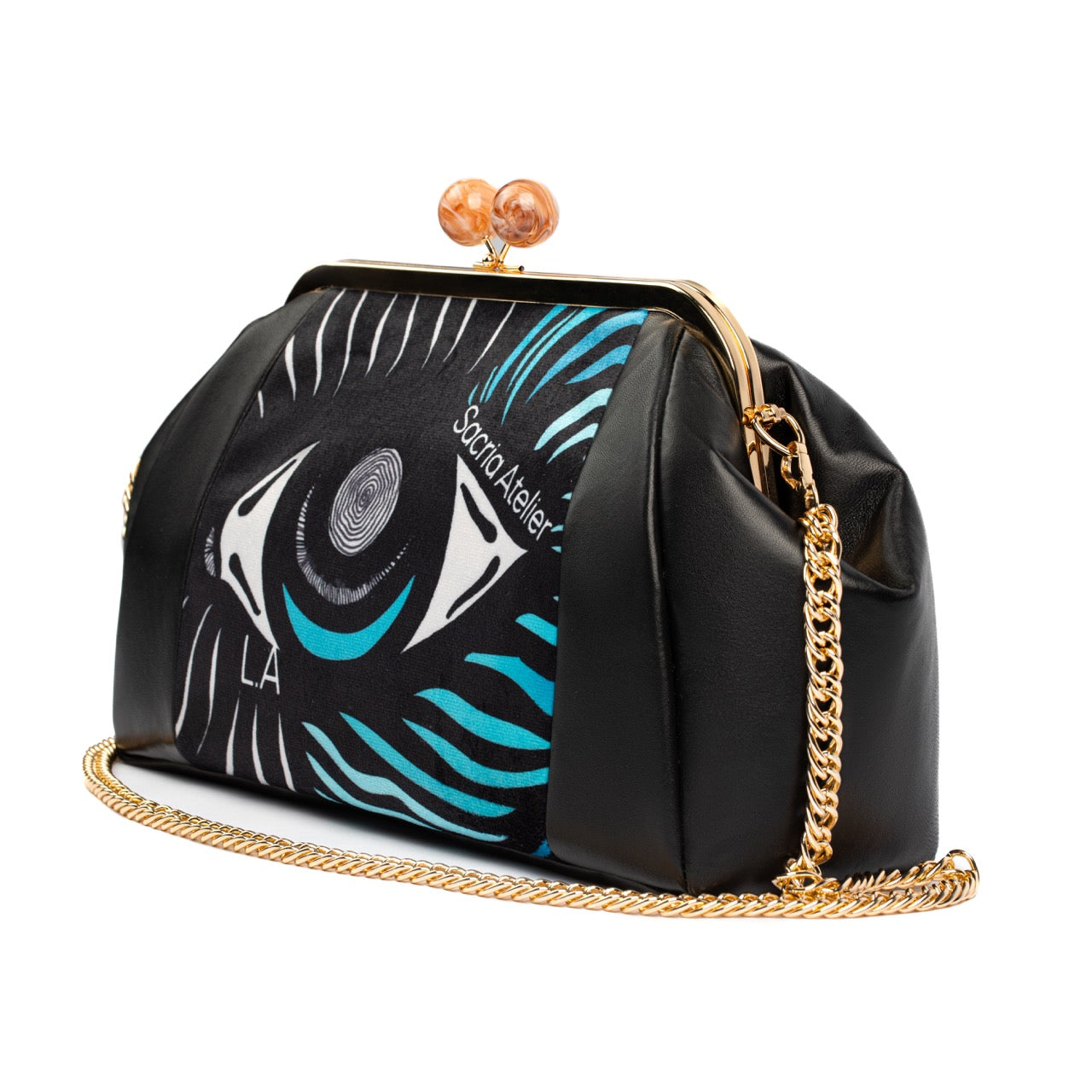 Hypnotic Gaze Leather Bag