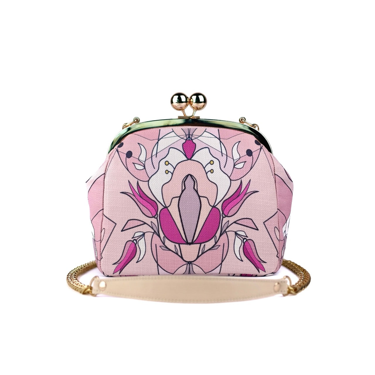 Pink Orchid Bag