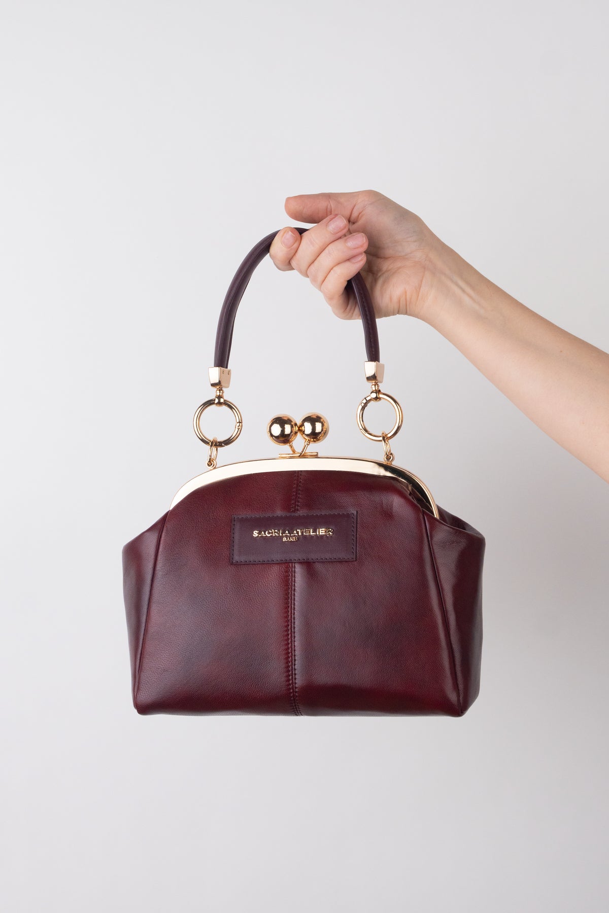 Burgundy Leather Bag