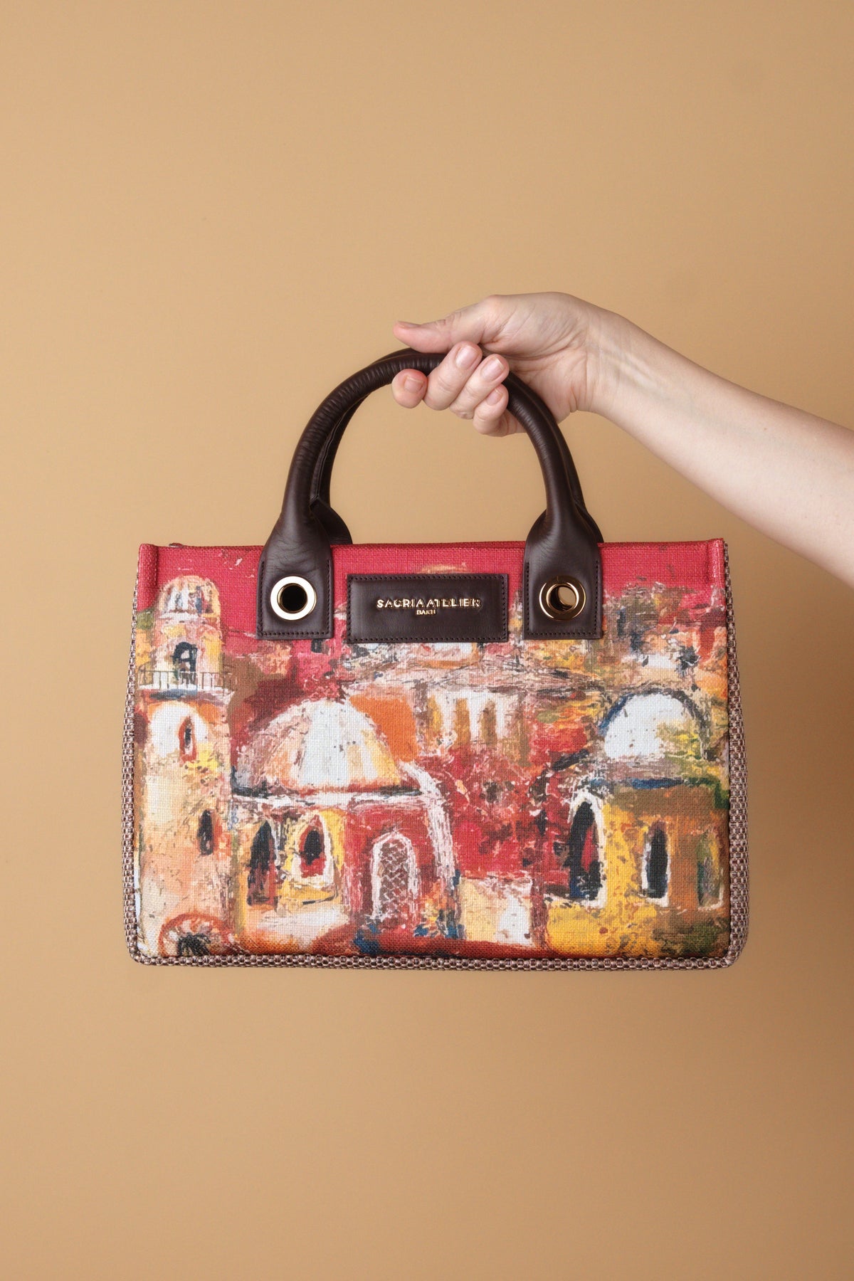 Sunset in Old City Tote