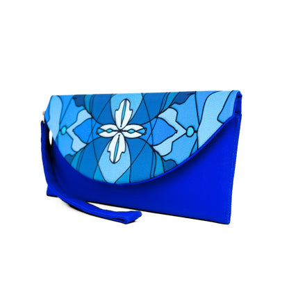 Blue Blossom Wallet