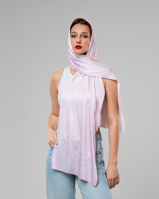 Rose Scarf Small