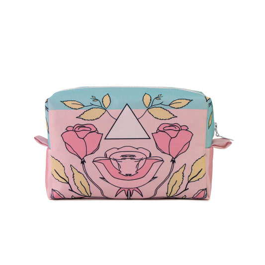 Rose Cosmetic Bag