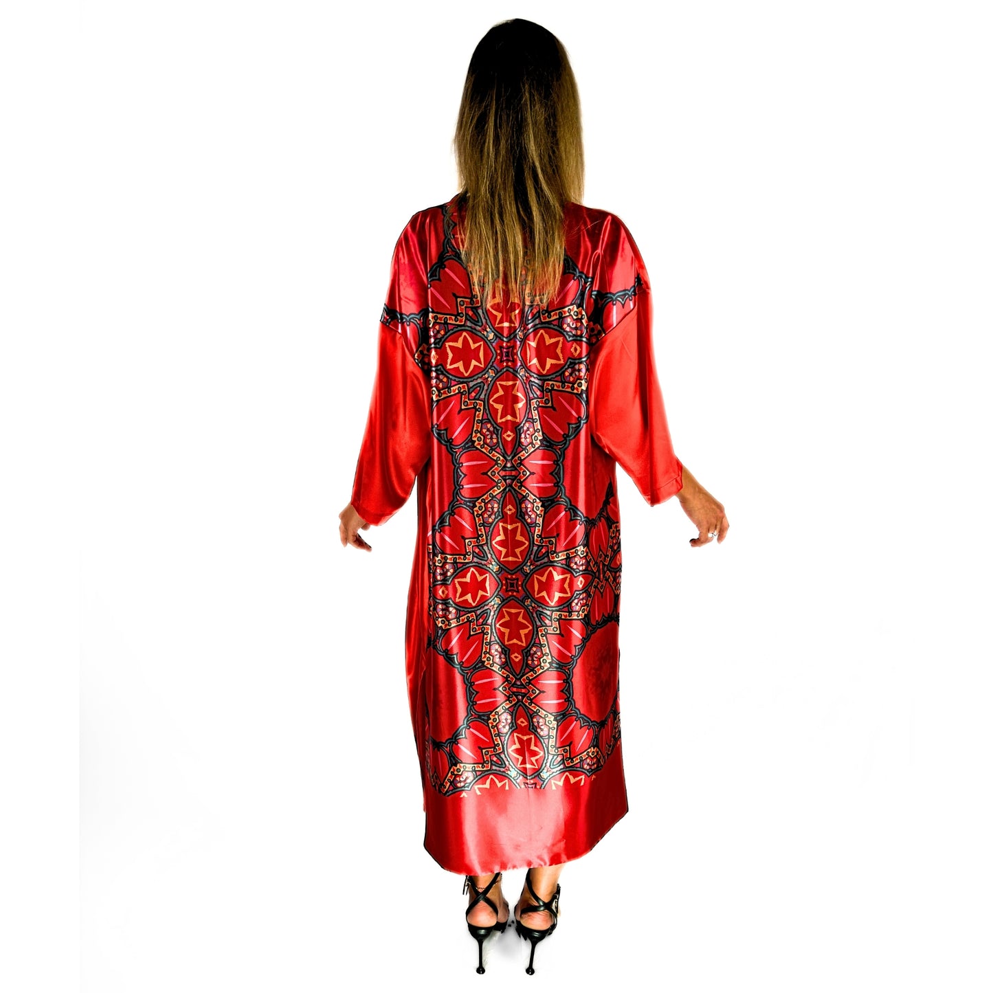 Dreamer`s Kimono in Red