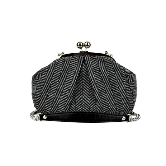 Grey Wool Bag