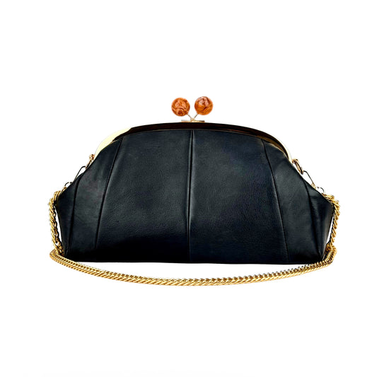 Black Leather Bag M