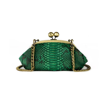 Emerald Boa Bag