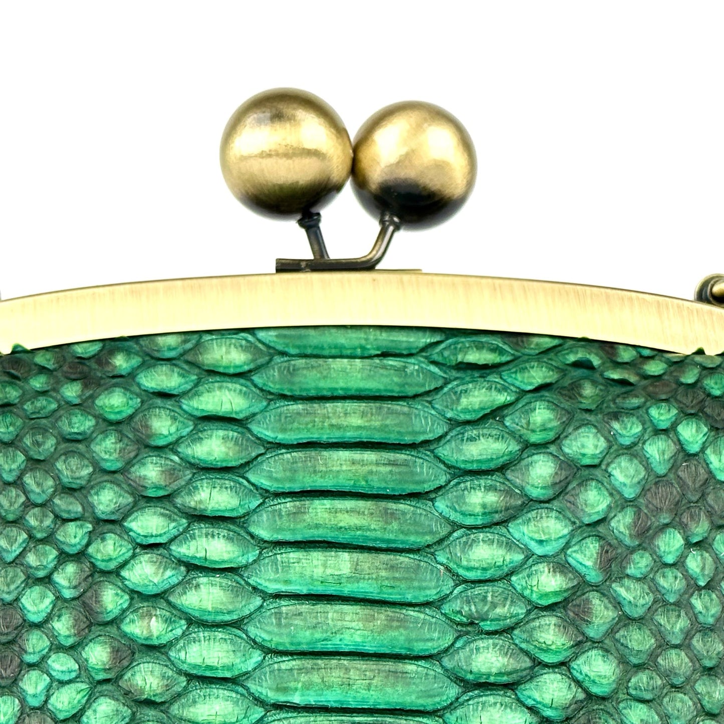 Emerald Boa Bag