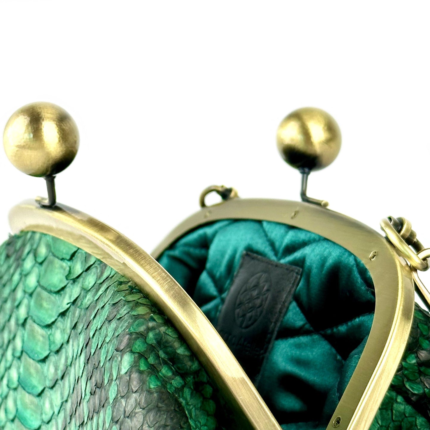 Emerald Boa Bag