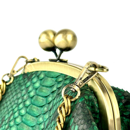 Emerald Boa Bag