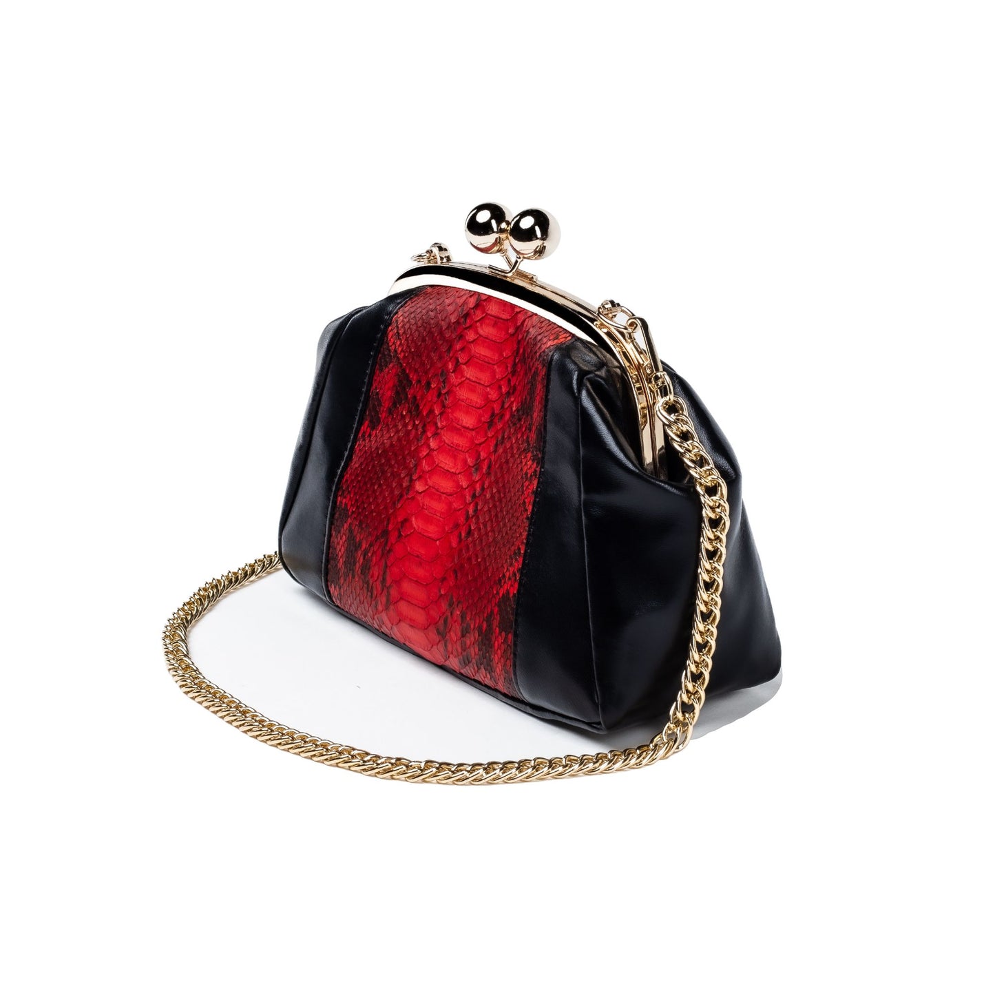 Red Python Bag