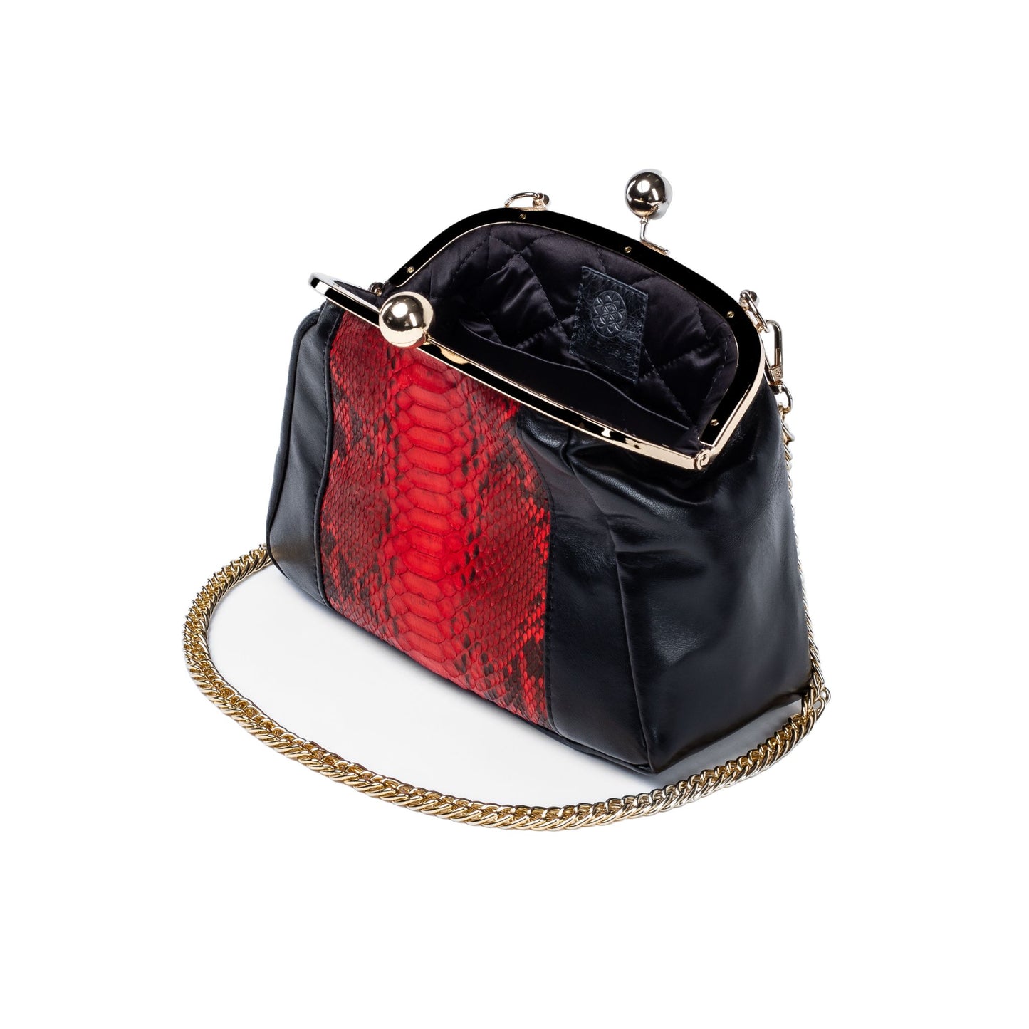 Red Python Bag