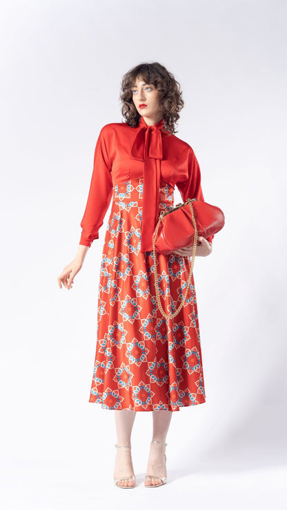 Shamkir midi dress