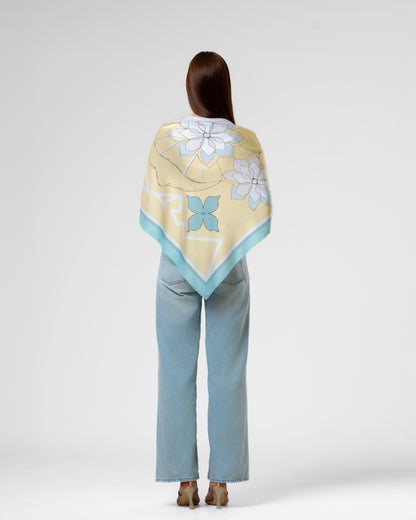 Lemon Scarf in Yellow