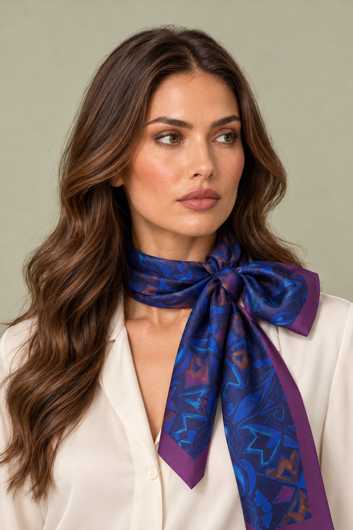 Iris Neck Scarf