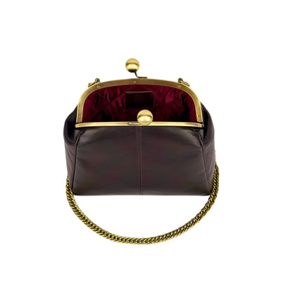 Dark Brown Leather Bag