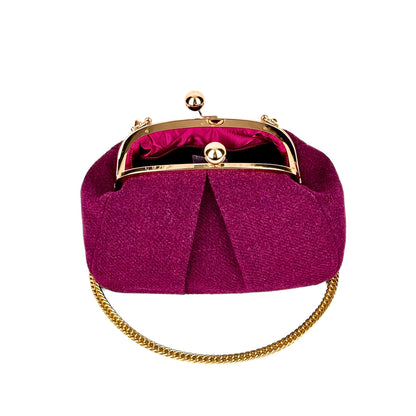 Purple Wool Bag