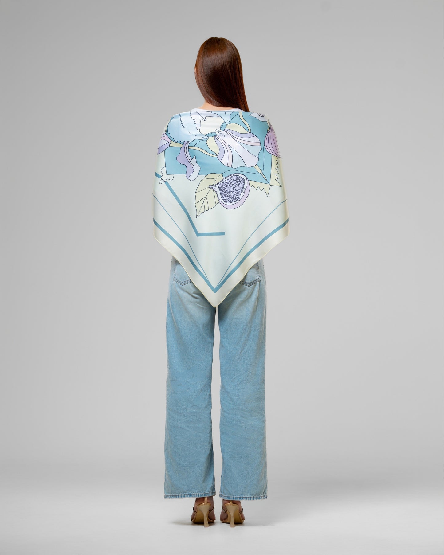 Fig Scarf in Light Green