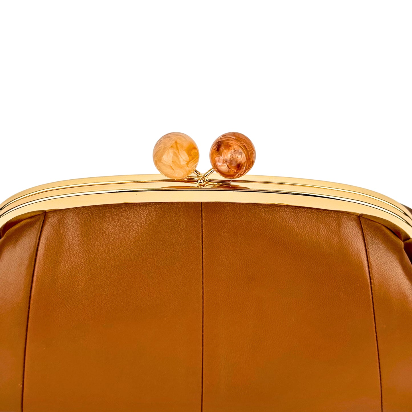 Caramel Leather Bag M