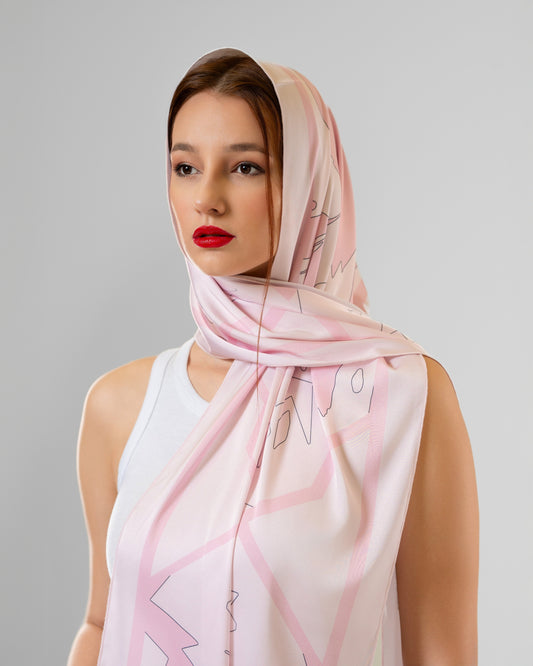 Pomegranate Scarf Small