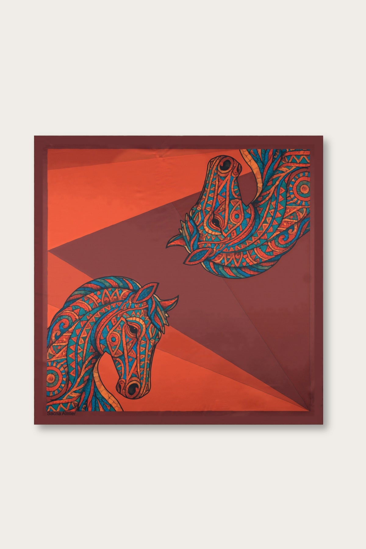 Sunset Horse Scarf