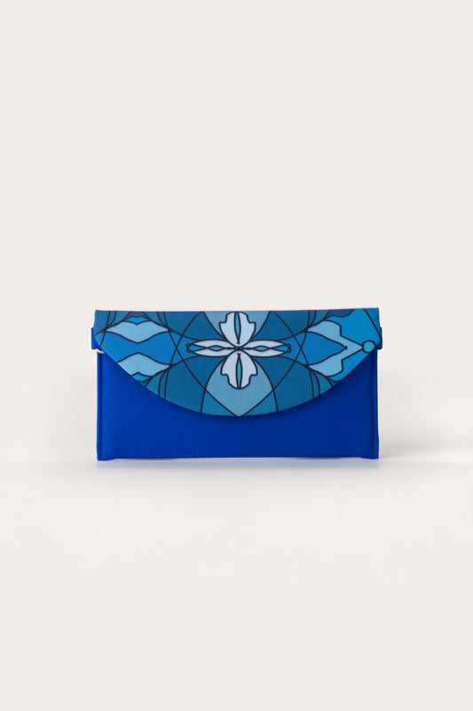 Blue Blossom Wallet