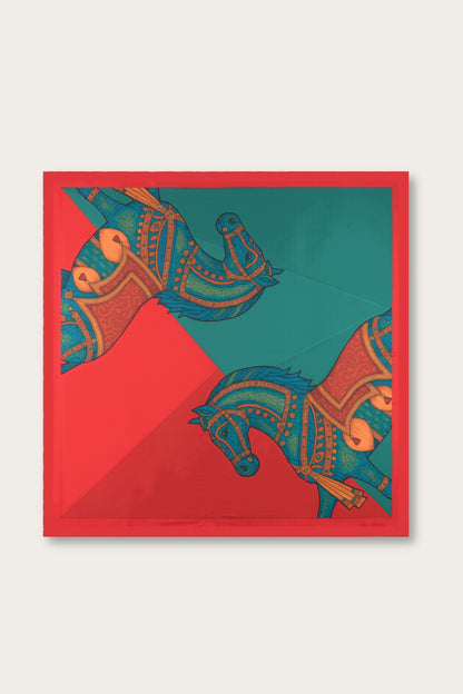 Flame Horse Scarf