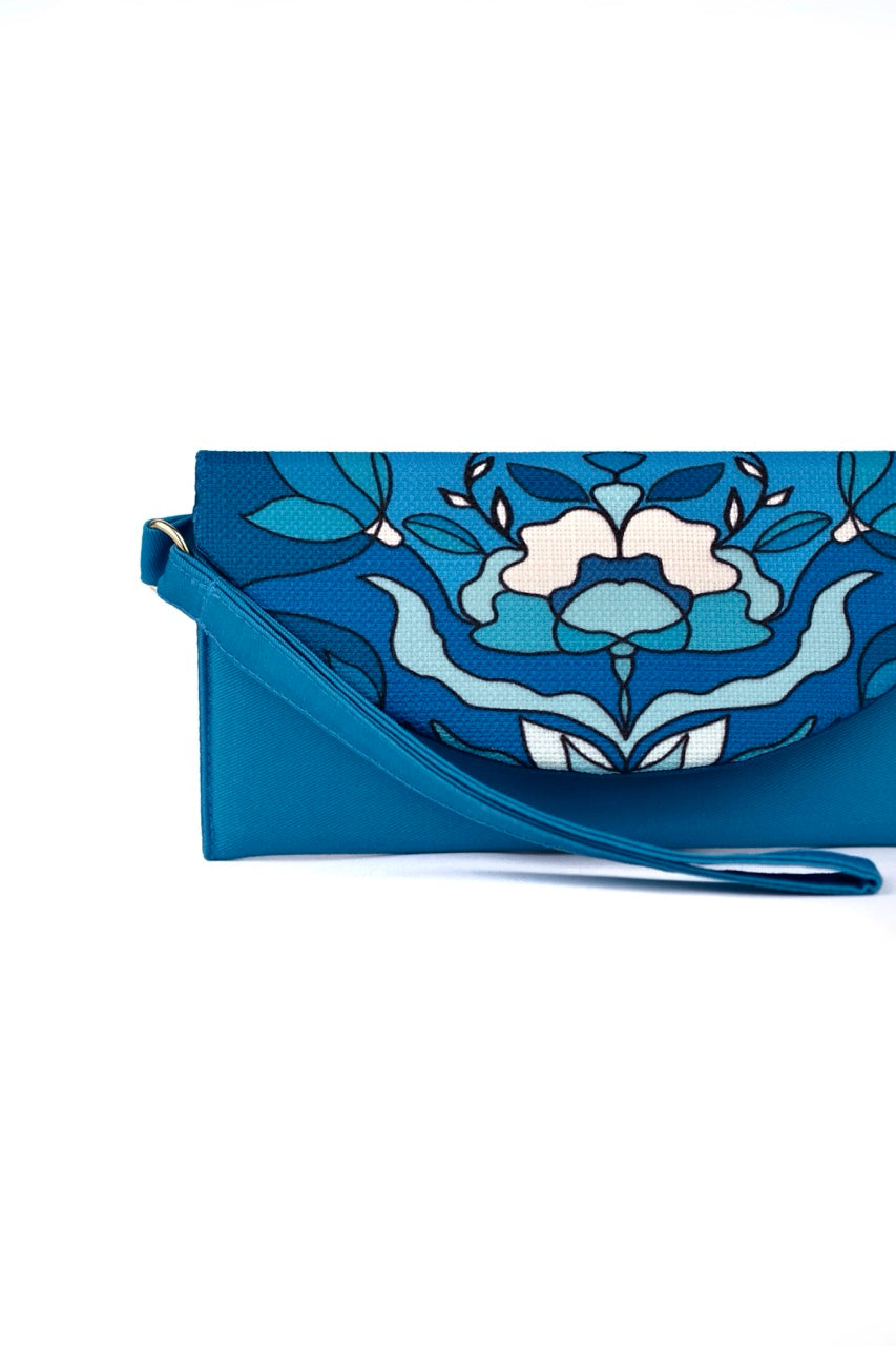 Blue Orchid Wallet